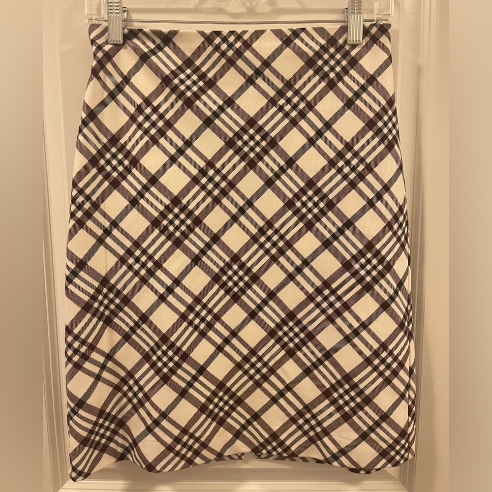 EXPRESS Plaid Pencil Skirt - Size 4